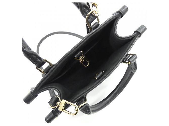Borsa Louis Vuitton Monogram Empreinte OnTheGo BB Nero Monogramma - vista 5