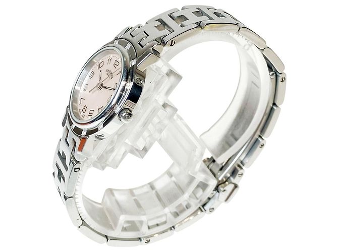 Hermès Hermes Clipper Nacre Armbanduhr - Ansicht 2