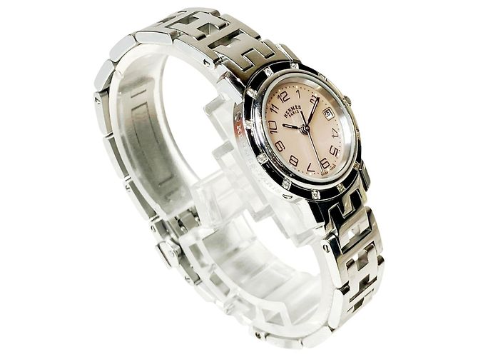 Hermès Hermes Clipper Nacre Armbanduhr - Ansicht 3
