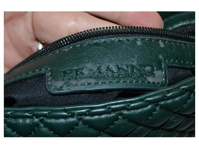 Ermanno Scervino Borsa a spalla trapuntata in verde Verde scuro - vista 7