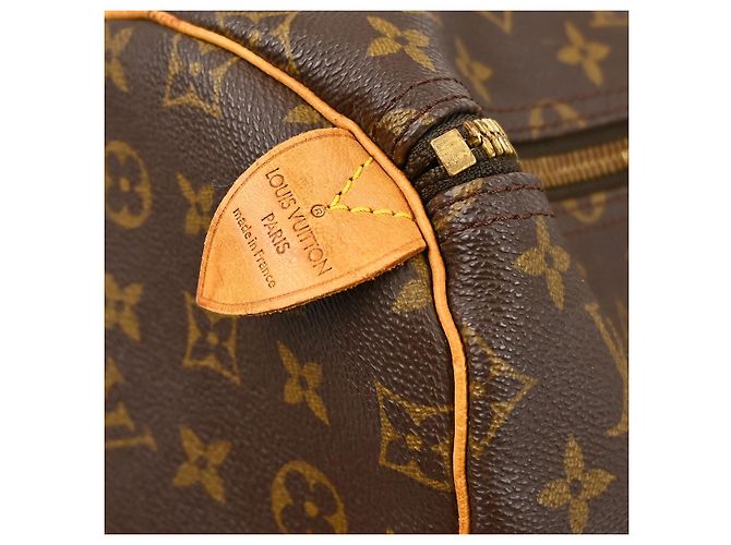 Louis Vuitton Keepall Monogram Canvas 55 Marron - vue 4