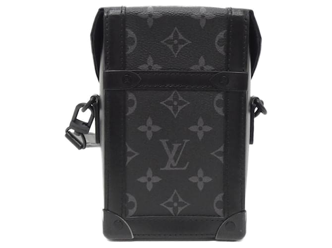 Portafoglio da viaggio verticale Louis Vuitton Monogram Eclipse Nero Monogramma - vista 2