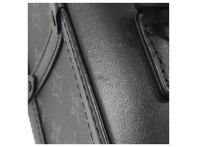 Portafoglio da viaggio verticale Louis Vuitton Monogram Eclipse Nero Monogramma - vista 4