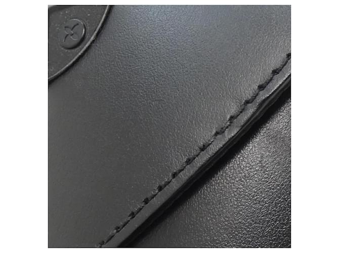 Portafoglio da viaggio verticale Louis Vuitton Monogram Eclipse Nero Monogramma - vista 6