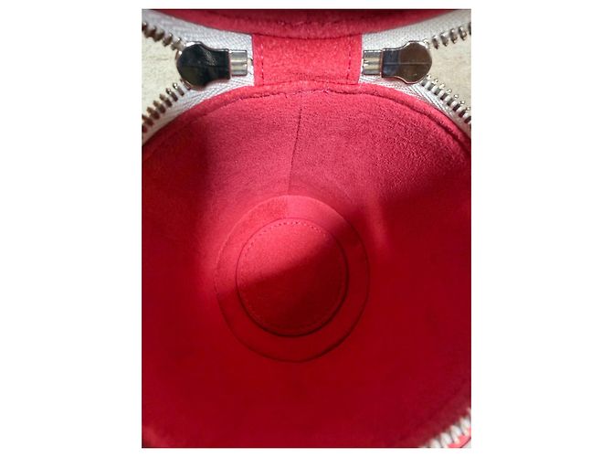 Clutch Louis Vuitton Canette « The It Can » Rosa e Giallo Metallico - vista 10