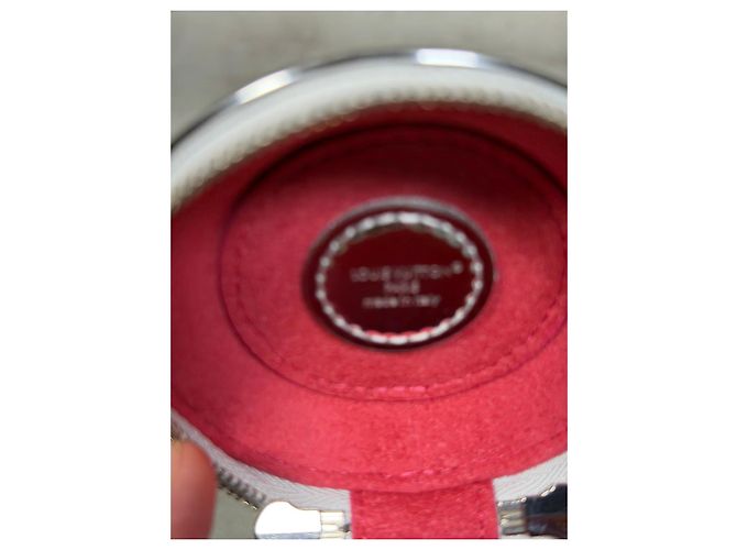 Clutch Louis Vuitton Canette « The It Can » Rosa e Giallo Metallico - vista 8