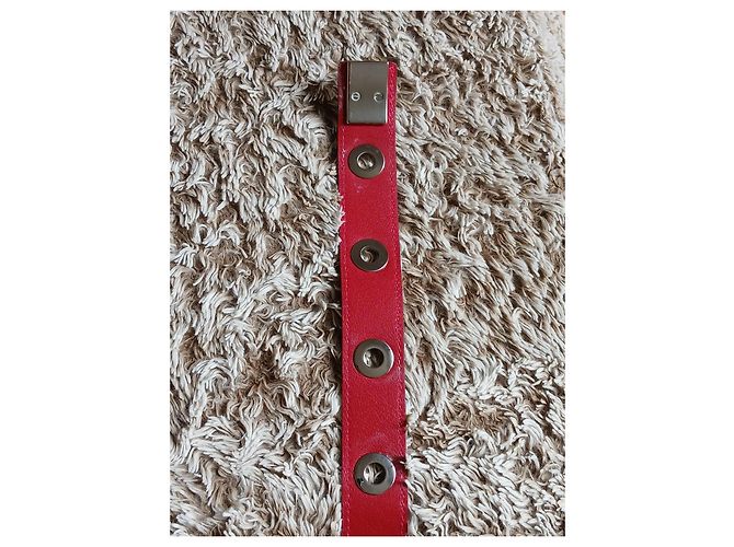 Bracciale in pelle rossa Tod's - vista 6