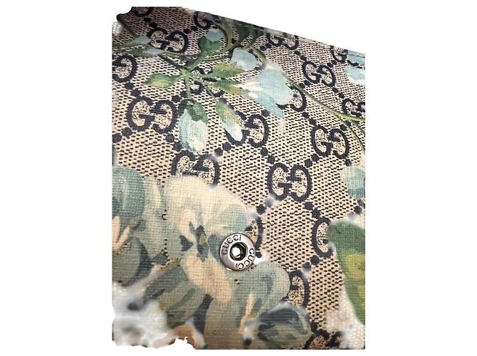 Borsa a tracolla Dionysus Gucci GG Supreme con stampa floreale Blu Multicolore Beige Verde - vista 4