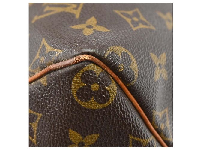 Bolso Louis Vuitton Speedy Monogram Canvas 40 Castaño - vista 7