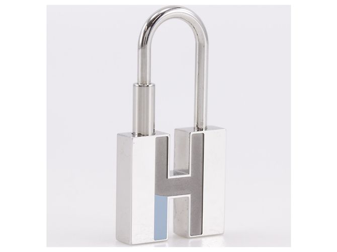 Hermès Hermes Cadena Keyring Metal Silvery - view 3