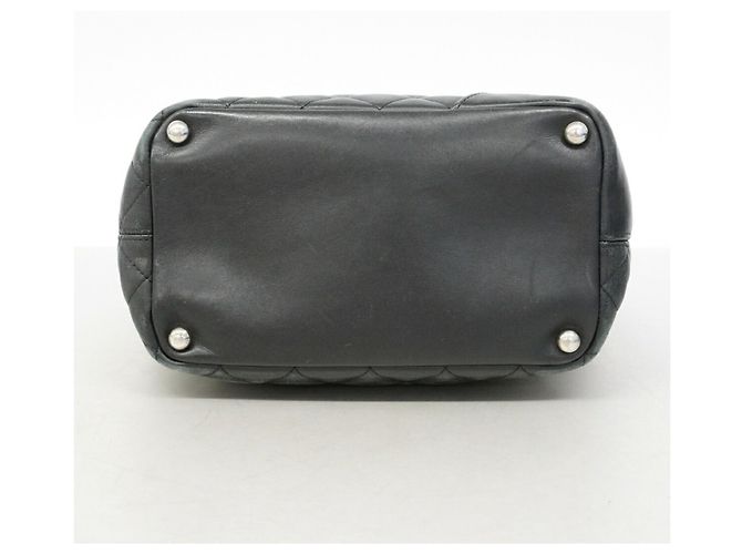 Chanel Cambon Shopper aus Lammleder Schwarz - Ansicht 3