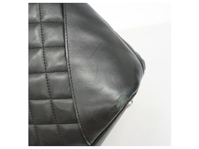 Chanel Cambon Shopper aus Lammleder Schwarz - Ansicht 6