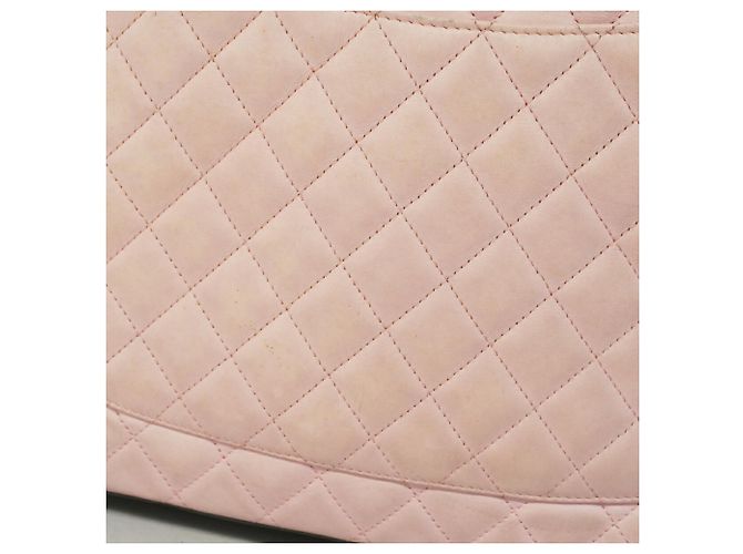 Chanel Cambon Shopper aus Lammleder Pink - Ansicht 13