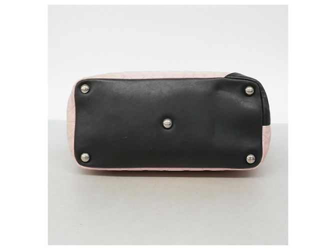 Chanel Cambon Shopper aus Lammleder Pink - Ansicht 3
