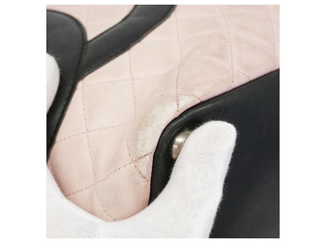 Chanel Cambon Shopper aus Lammleder Pink - Ansicht 6