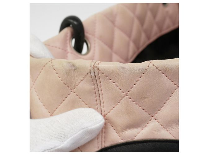 Chanel Cambon Shopper aus Lammleder Pink - Ansicht 9