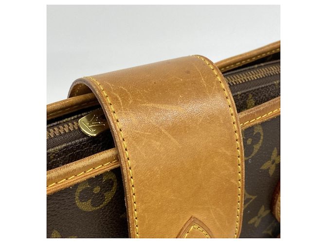 Valigetta Louis Vuitton Monogram Rivoli Marrone - vista 10