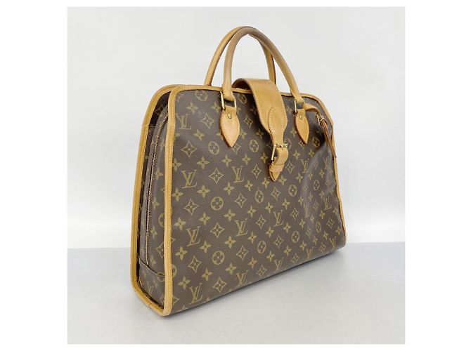 Valigetta Louis Vuitton Monogram Rivoli Marrone - vista 2