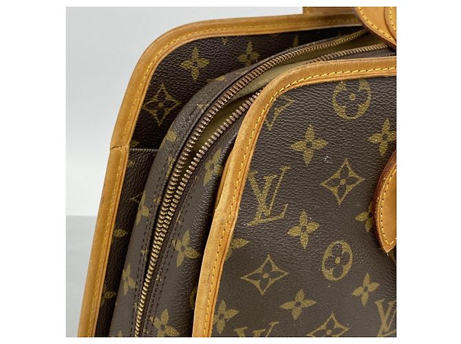 Valigetta Louis Vuitton Monogram Rivoli Marrone - vista 8