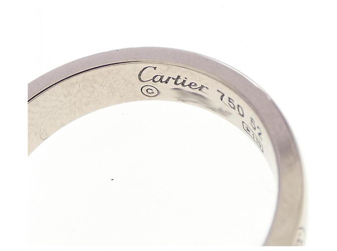 Anello Happy Birthday Cartier in oro bianco - vista 3