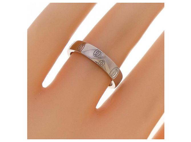 Anello Happy Birthday Cartier in oro bianco - vista 4