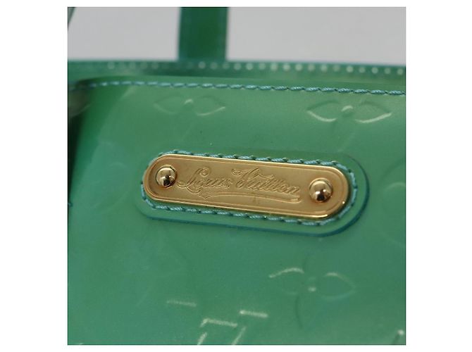 LOUIS VUITTON Borsa Monogram Vernis Wilshire PM Blue Lagon M91724 Auth 114561A - vista 18