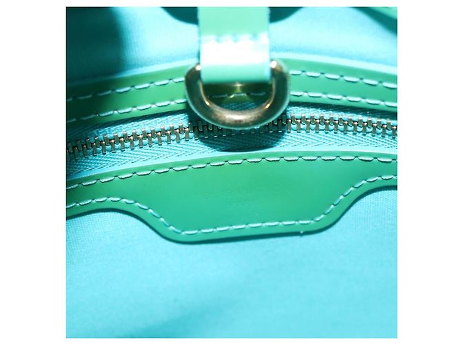LOUIS VUITTON Borsa Monogram Vernis Wilshire PM Blue Lagon M91724 Auth 114561A - vista 19