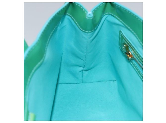LOUIS VUITTON Borsa Monogram Vernis Wilshire PM Blue Lagon M91724 Auth 114561A - vista 21