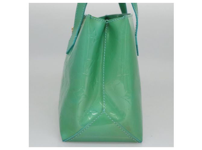 LOUIS VUITTON Borsa Monogram Vernis Wilshire PM Blue Lagon M91724 Auth 114561A - vista 4