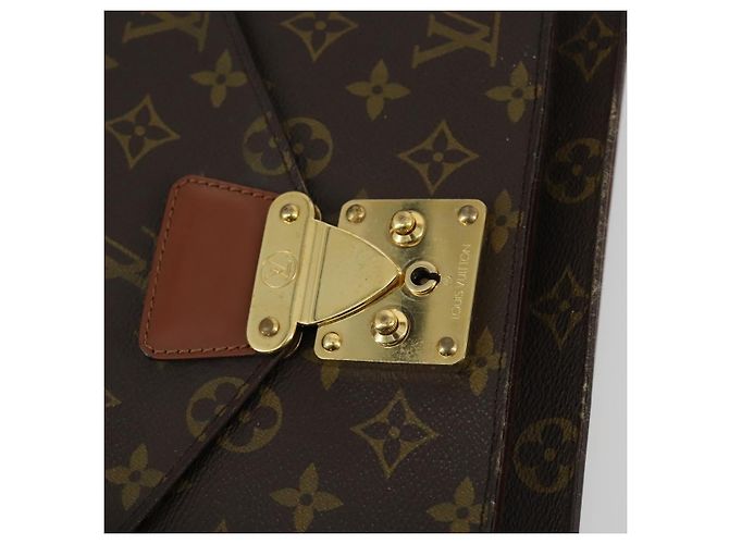 LOUIS VUITTON Borsa Monogram Monceau 28 M51185 LV Auth ka1298A Monogramma - vista 21