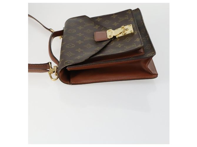 LOUIS VUITTON Borsa Monogram Monceau 28 M51185 LV Auth ka1298A Monogramma - vista 4