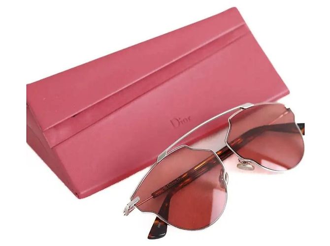 Dior Braune Sonnenbrille - Ansicht 6