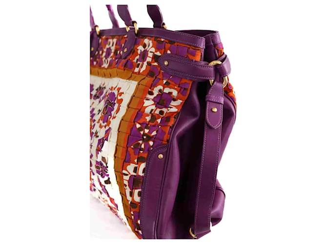 Escada Violette Tragetasche Lila - Ansicht 3