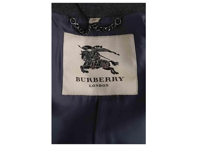 Burberry Cappotto grigio - vista 5