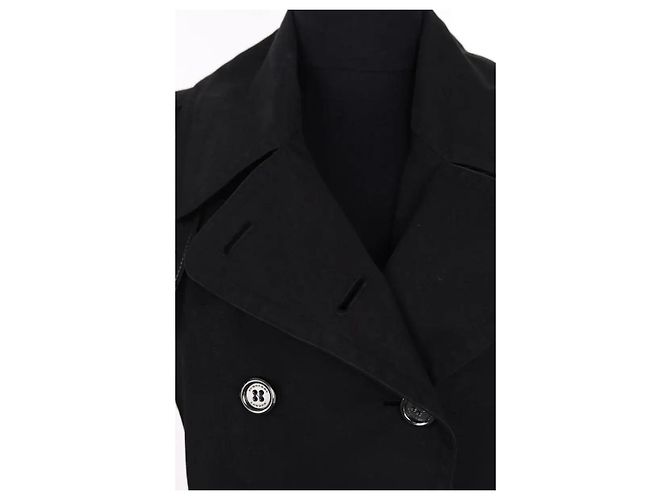 Burberry Gabardina negra Negro - vista 2