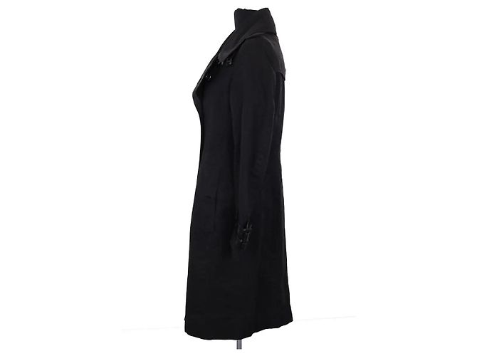 Burberry Gabardina negra Negro - vista 3