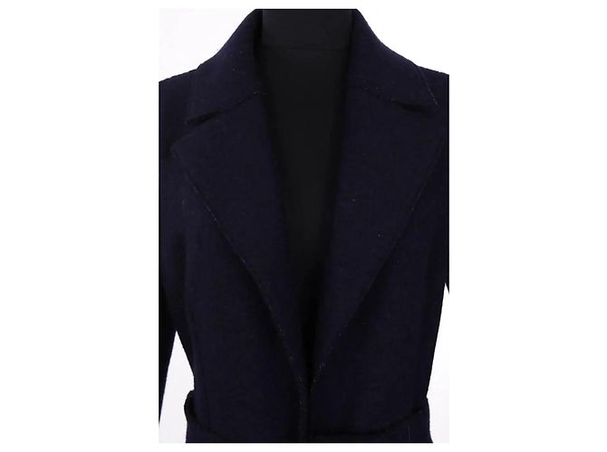 Harris Wharf London Cappotto blu navy - vista 2