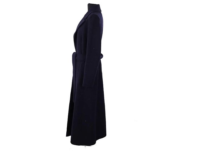 Harris Wharf London Cappotto blu navy - vista 3