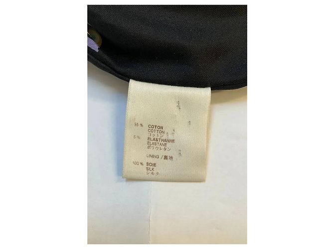 Louis Vuitton Giacca in cotone nera Nero - vista 6