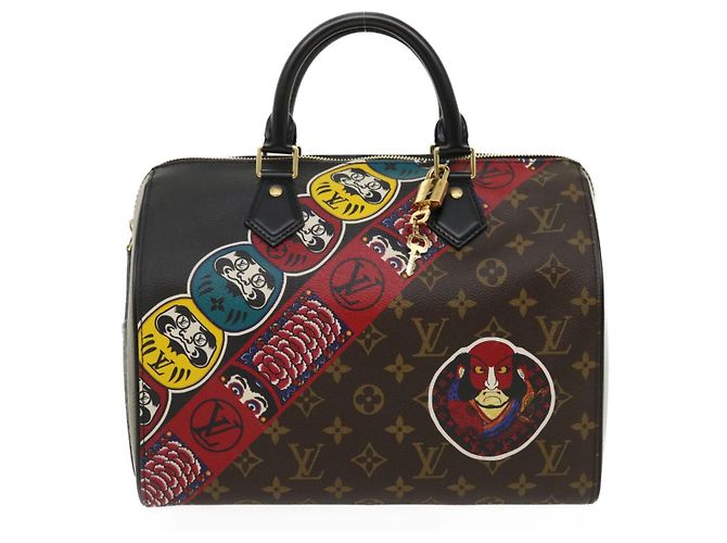 LOUIS VUITTON Borsa Monogram Epi Kabuki Speedy 30 M43505 LV Auth 29583SM Monogramma - vista 13