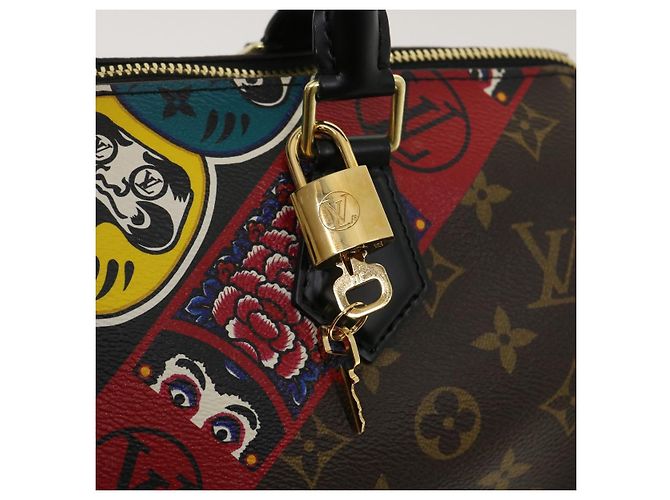 LOUIS VUITTON Borsa Monogram Epi Kabuki Speedy 30 M43505 LV Auth 29583SM Monogramma - vista 18