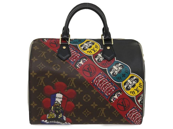 LOUIS VUITTON Borsa Monogram Epi Kabuki Speedy 30 M43505 LV Auth 29583SM Monogramma - vista 2