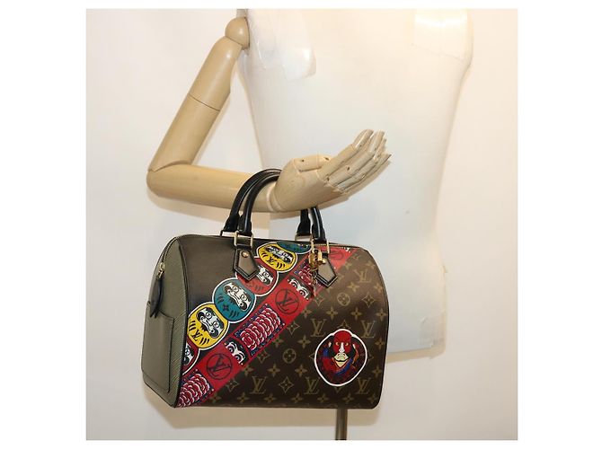 LOUIS VUITTON Borsa Monogram Epi Kabuki Speedy 30 M43505 LV Auth 29583SM Monogramma - vista 25