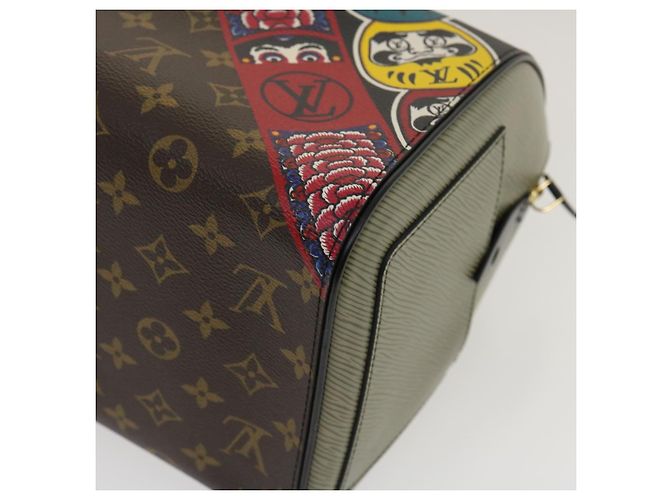 LOUIS VUITTON Borsa Monogram Epi Kabuki Speedy 30 M43505 LV Auth 29583SM Monogramma - vista 8