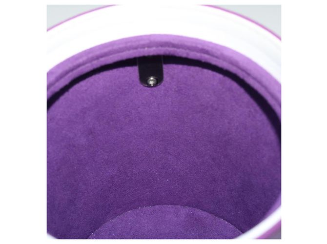 LOUIS VUITTON LV Painted Can Shoulder Bag PVC Leather Purple M81590 Auth 51895SM Porpora - vista 17