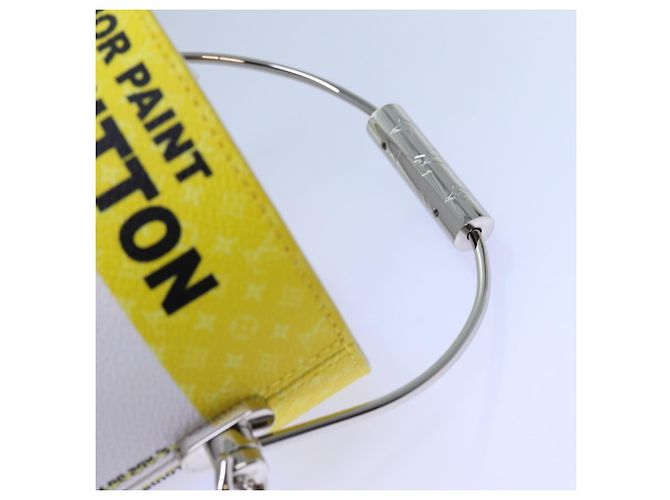 LOUIS VUITTON Borsa Monogram Painted Can in PVC 2way Gialla M81593 Auth 71492SM Giallo - vista 8