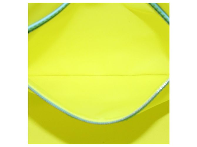 LOUIS VUITTON Monogram Playground Keepall Bandouliere 50 Bag M21869 Auth 76432SM Giallo Blu chiaro - vista 24
