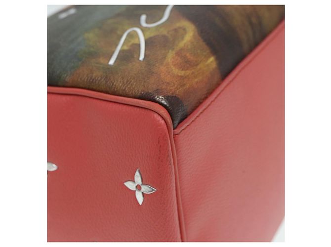 LOUIS VUITTON Masters Collection Mona Lisa Speedy 30 Tasche M43372 LV Auth 87609SAM Pink Khaki - Ansicht 21