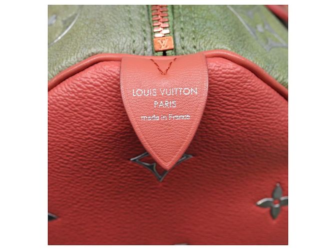 LOUIS VUITTON Masters Collection Mona Lisa Speedy 30 Tasche M43372 LV Auth 87609SAM Pink Khaki - Ansicht 22