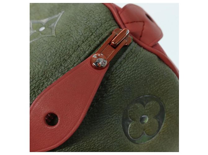 LOUIS VUITTON Masters Collection Mona Lisa Speedy 30 Tasche M43372 LV Auth 87609SAM Pink Khaki - Ansicht 25